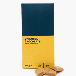 caramel chocolate – psychedelic chocolate bar