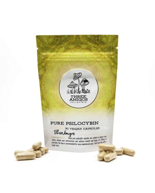 Pure Psilocybin Mushroom capsules